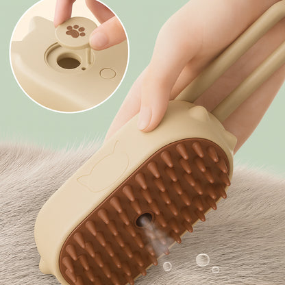 Cepillo de Vapor Eléctrico para Gatos
