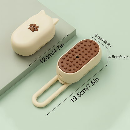 Cepillo de Vapor Eléctrico para Gatos